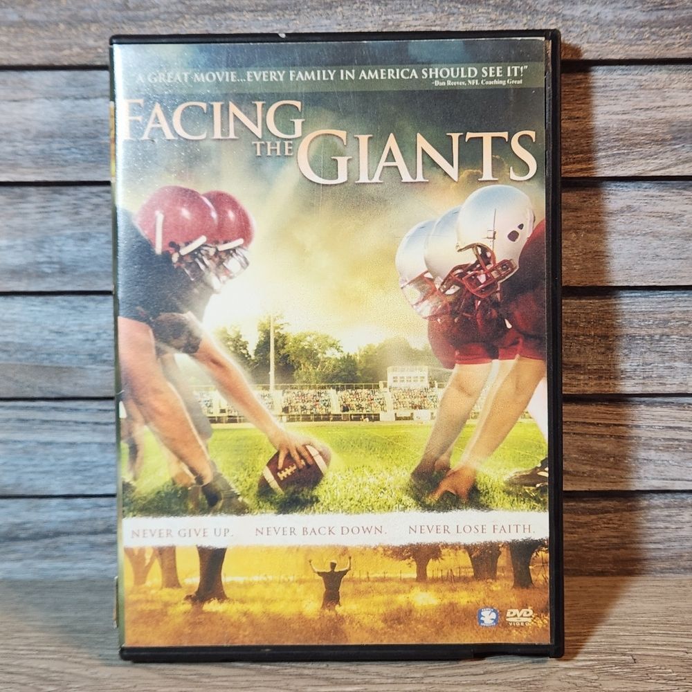 🔥 Facing The Giants dvd football sports movie